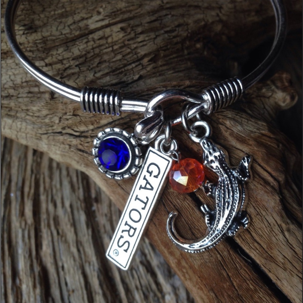 Florida Gators Bangle, Florida Bracelet, Gators B… - image 4